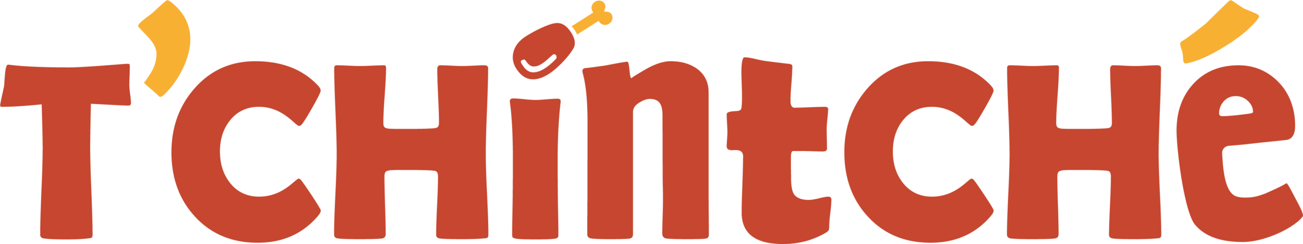 logo t'chintché - harte graphique - agence fluo