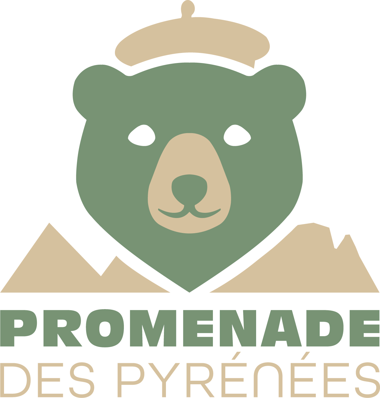 promenade des pyrénées - logo - charte graphique - agence fluo